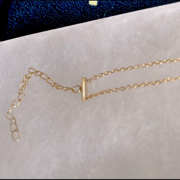 Yellow Gold LOVE Ankle Bracelet - Picture 4 of 10